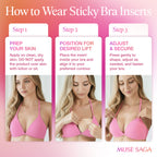 Muse Saga Sticky Bra Inserts